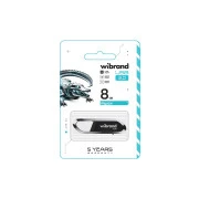Wibrand 8GB Aligator Black USB 2.0 (WI2.0/AL8U7B) (UA)