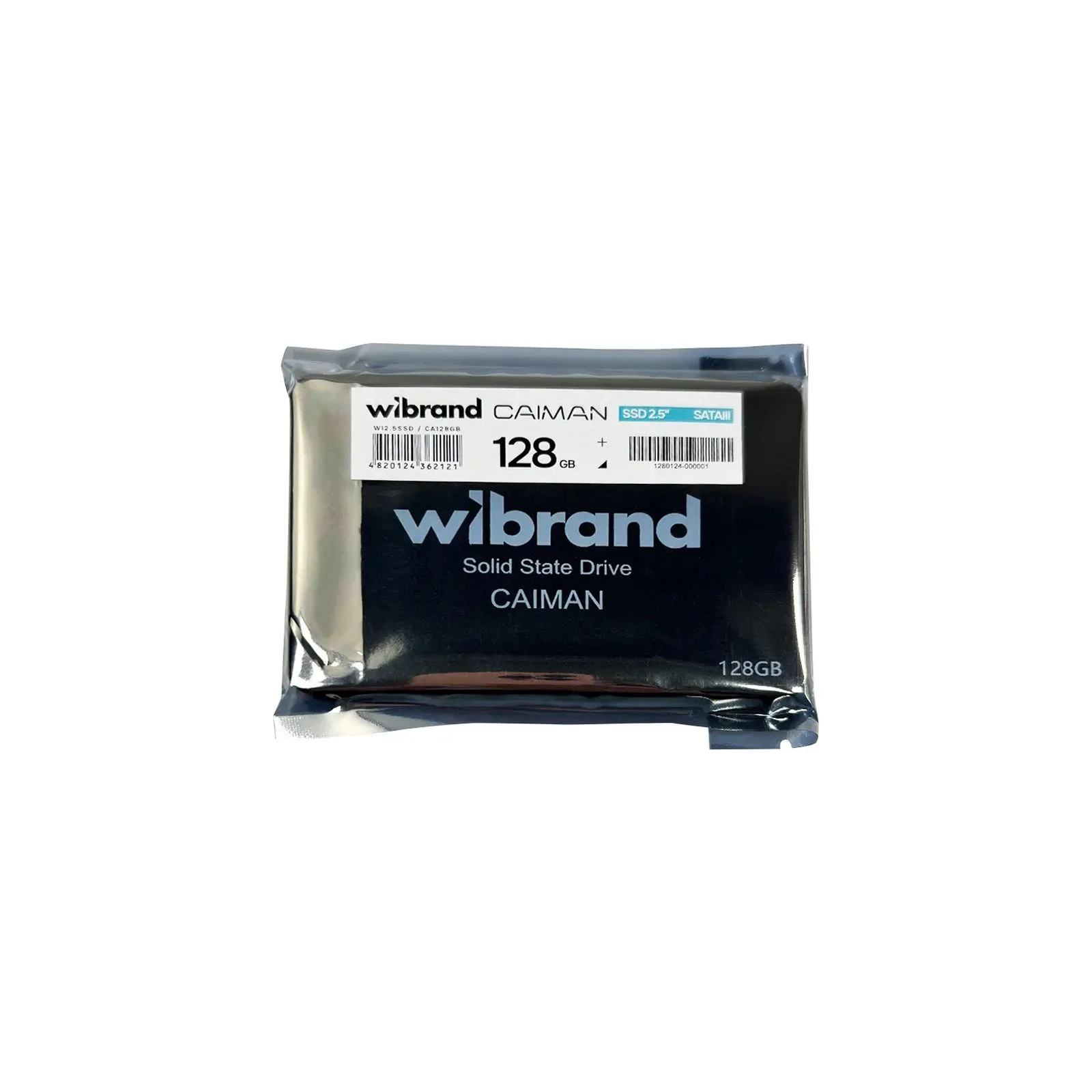 2.5 128GB Caiman Wibrand (WI2.5SSD/CA128GB) (UA) Тип накопителя: внутренний;