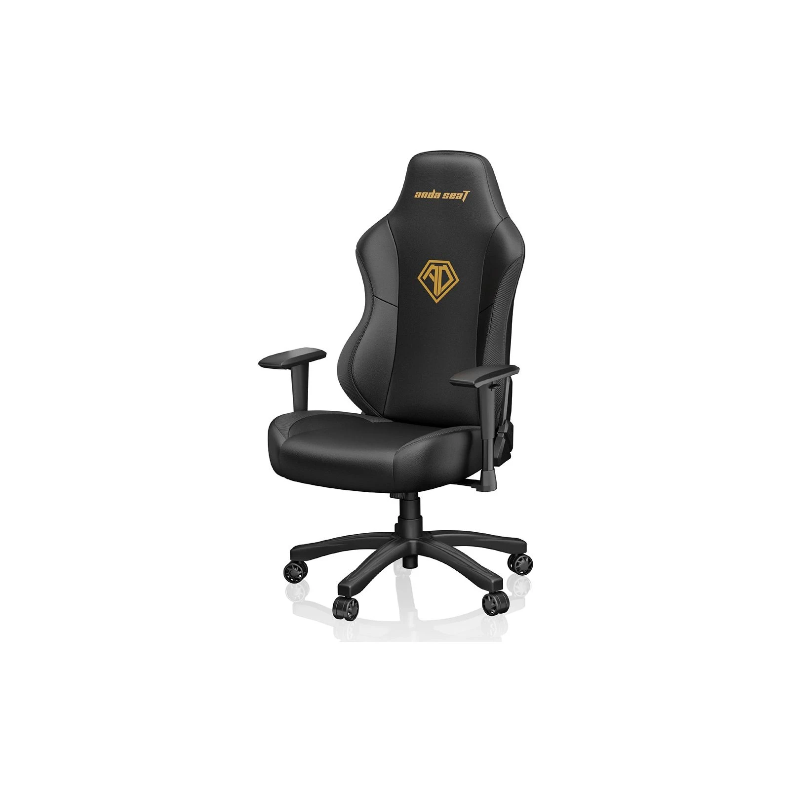 Anda Seat Phantom 3 Size L Black/Gold (AD18Y-06-B-PV/C) (UA) Тип механизма Conventional Tilt ,  газ-лифт