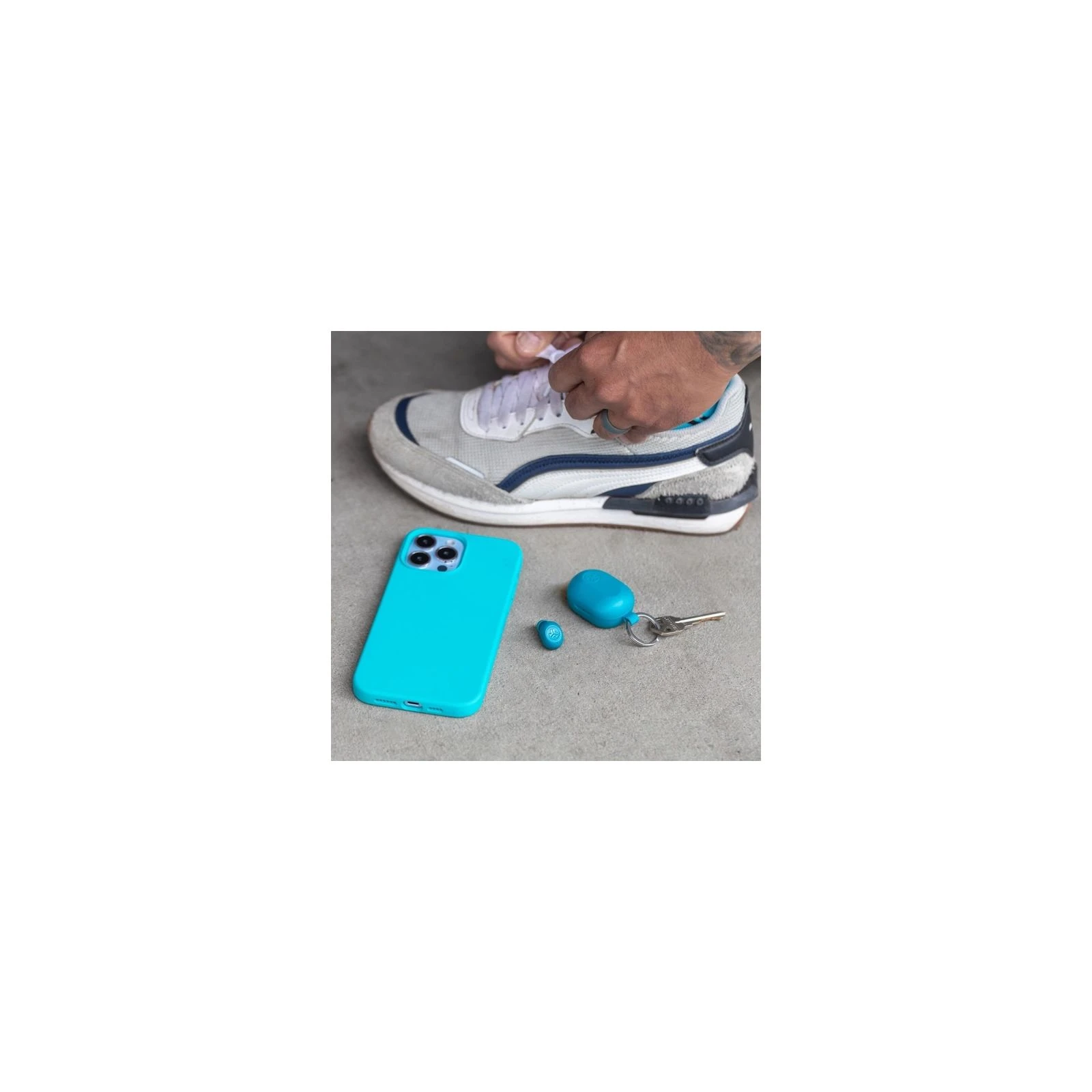 Jlab JBuds Mini Aqua Teal (IEUEBJBMINIRAQUA124) Подключение беспроводное