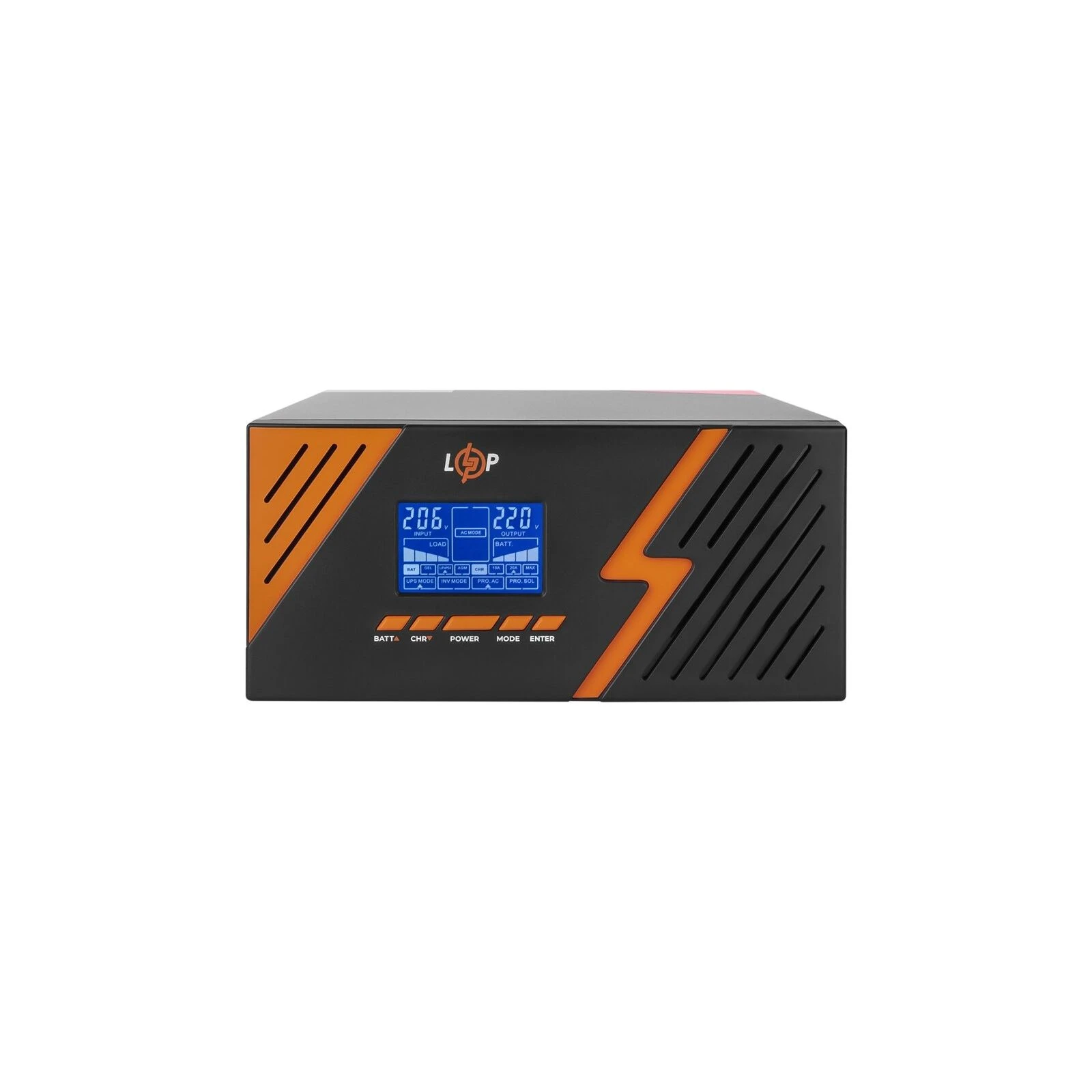 LogicPower LPM - PSW-1500VA, 1050W, Black (22754) (UA) Потужність, Вт 1050 Вт
