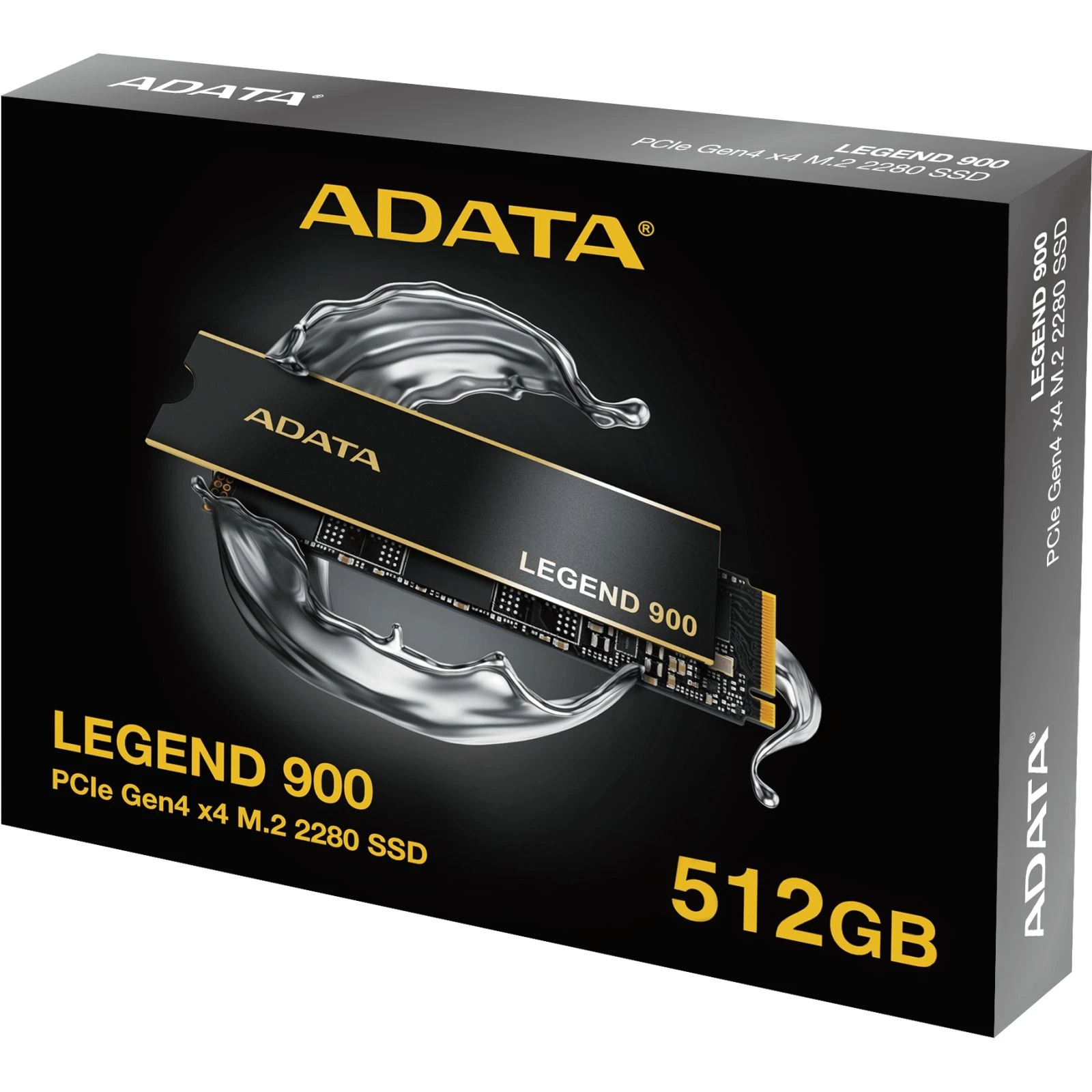 M.2 2280 512GB ADATA (SLEG-900-512GCS) (UA) Тип накопителя: внутренний;