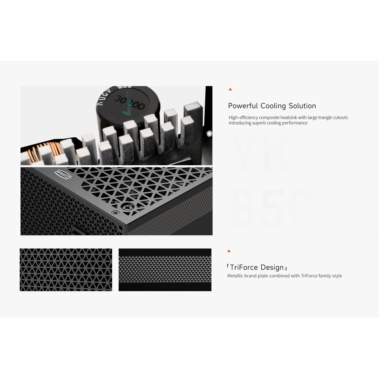 PcCooler 1000W (YK1000) (P5-YK1000-B1HWBK1-EU) (UA) Стандарт БП ATX 12V v3.1