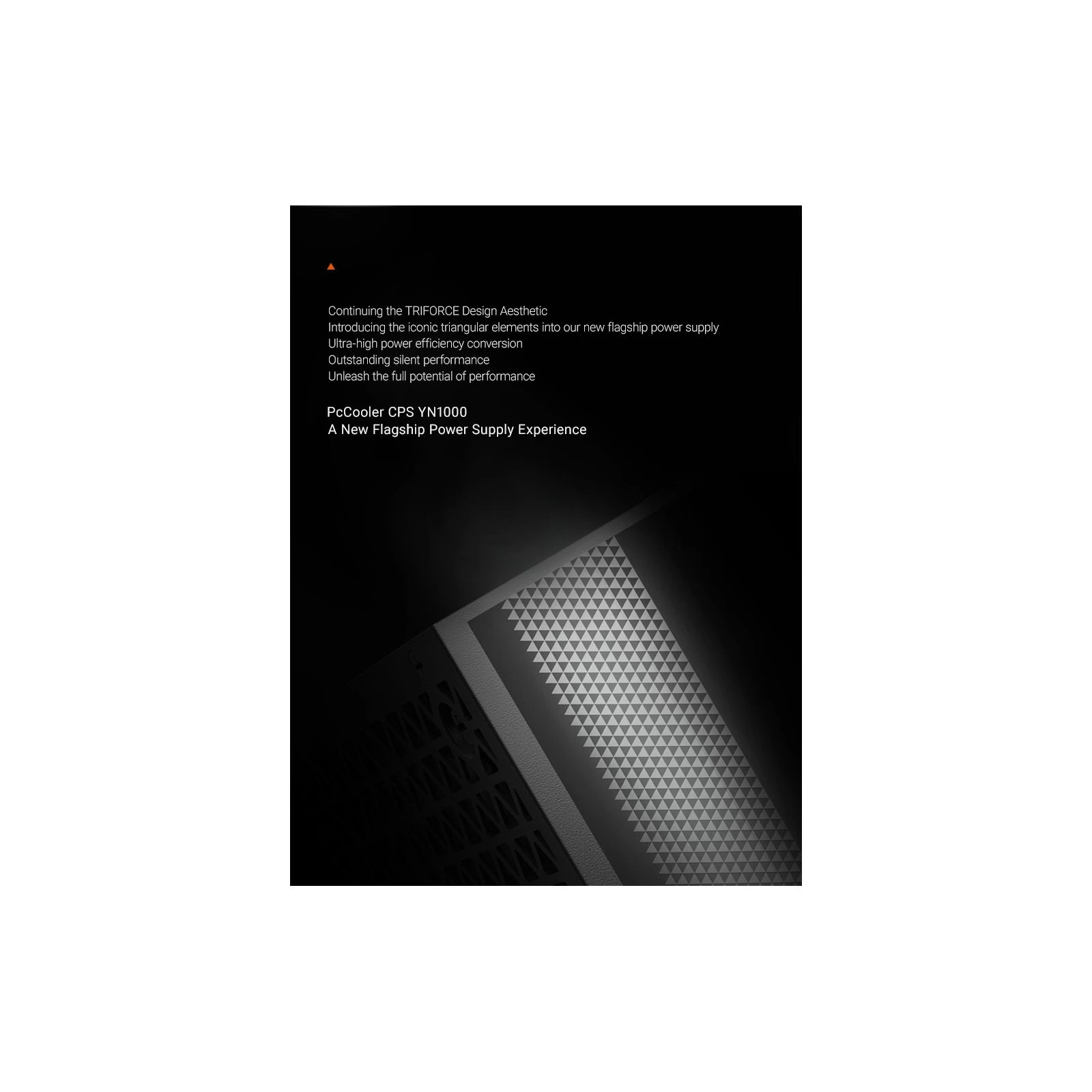 PcCooler 1000W (YN1000) (P5-YN1000-G1FFBK1-EU) (UA) Потужність 1000 Вт