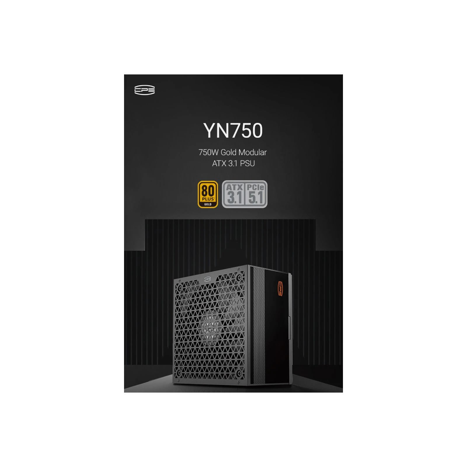 PcCooler 750W (YN750) (UA) Модульне підключення кабелів Full