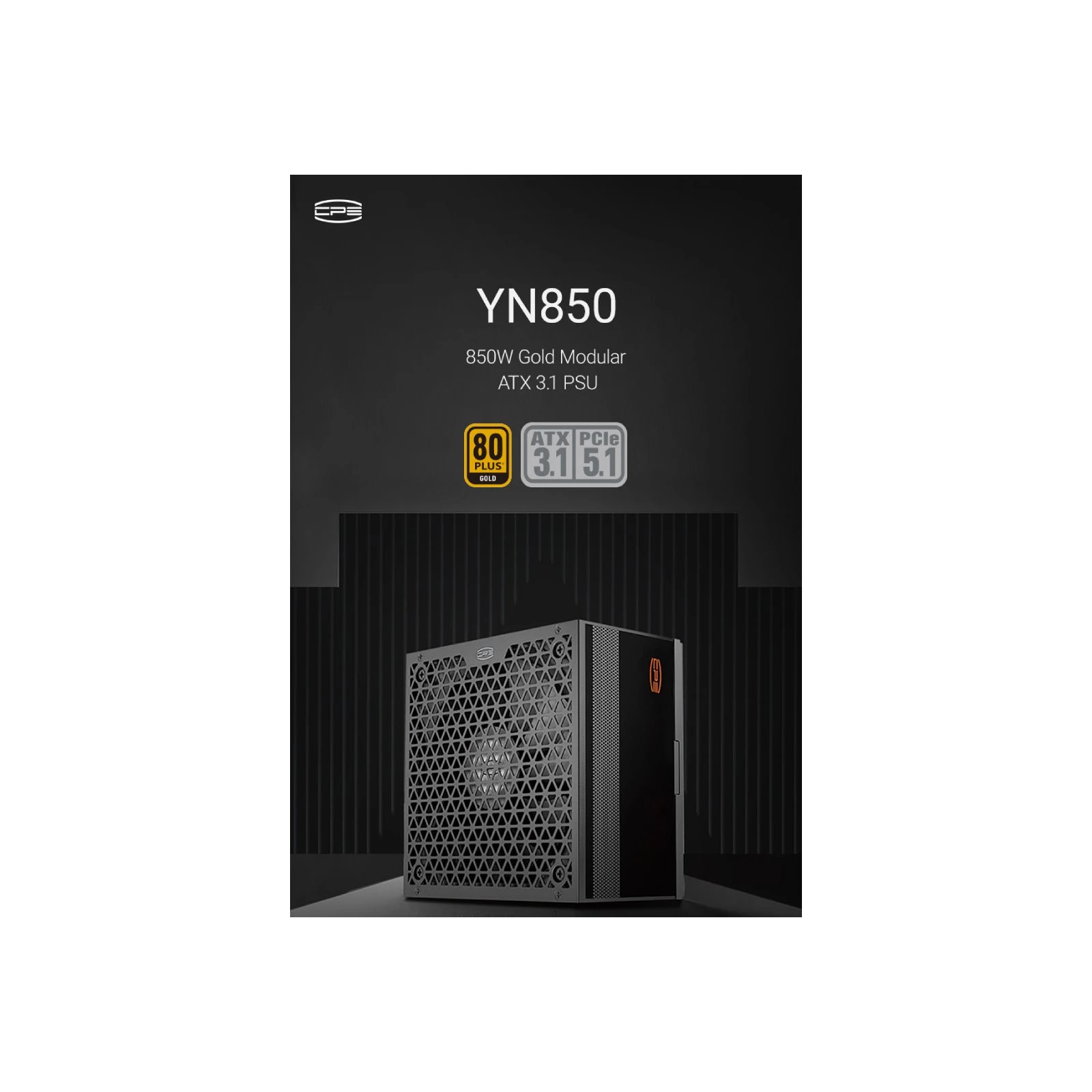 PcCooler 850W (YN850) (UA) Модульне підключення кабелів Full