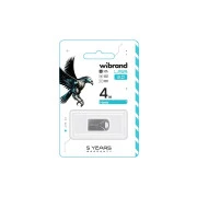 Wibrand 4GB Hawk Silver USB 2.0 (WI2.0/HA4M1S) (UA)