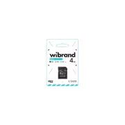 Wibrand 4GB microSD class 4 (WICDC4/4GB-A) (UA)