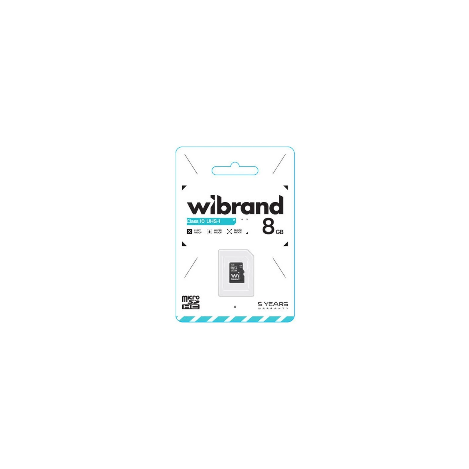 Mibrand 8GB microSD class 10 (WICD HC10/8GB) (UA) Тип картки: microSDHC; Об'єм пам'яті: 8