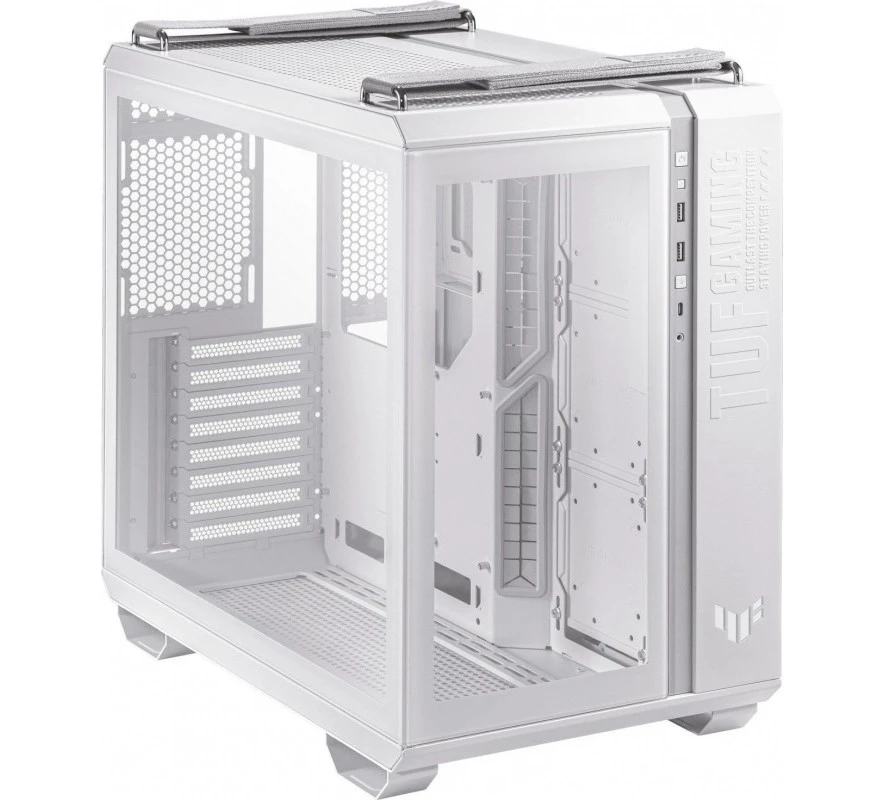 Asus TUF Gaming GT502 Plus White без БП (90DC0093-B19000) (UA) Типорозмір: Midi Tower; Форм-фактор