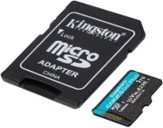 MicroSDXC 1TB UHS-I/U3 Class 10 Kingston Canvas Go! Plus R170/W90MB/s + SD-адаптер (SDCG3/1TB)