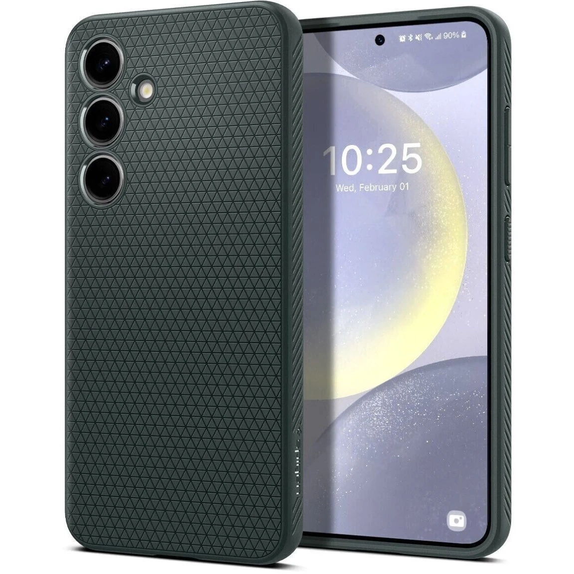 Spigen Чохол для Samsung Galaxy S24+, Liquid Air, Abyss Green (ACS07328) (UA) Тип: накладка; чохол; Сумісність: