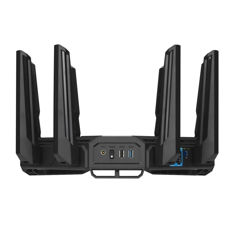 ASUS GT-BE98 BE25000 (90IG08F0-MO9A0V) (UA) Интерфейс 1 x USB 2.0; USB 3.2 Gen 1 x 1; 1 x 10 Гбіт/с WAN/LAN; 1 x 2.5 Гбіт/с WAN/LAN; 1 x 10 Гбіт/с LAN; 3 x 2.5 Гбіт/с LAN; 1 x 1 Гбіт/с LAN