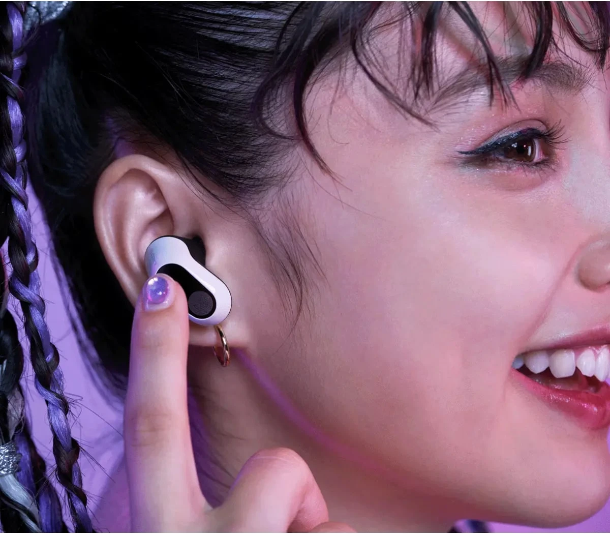 Sony TWS INZONE Buds BT 5.3 (WFG700NW.CE7) (UA) Особенности Шумоподавление; объемный звук; быстрый режим внимания