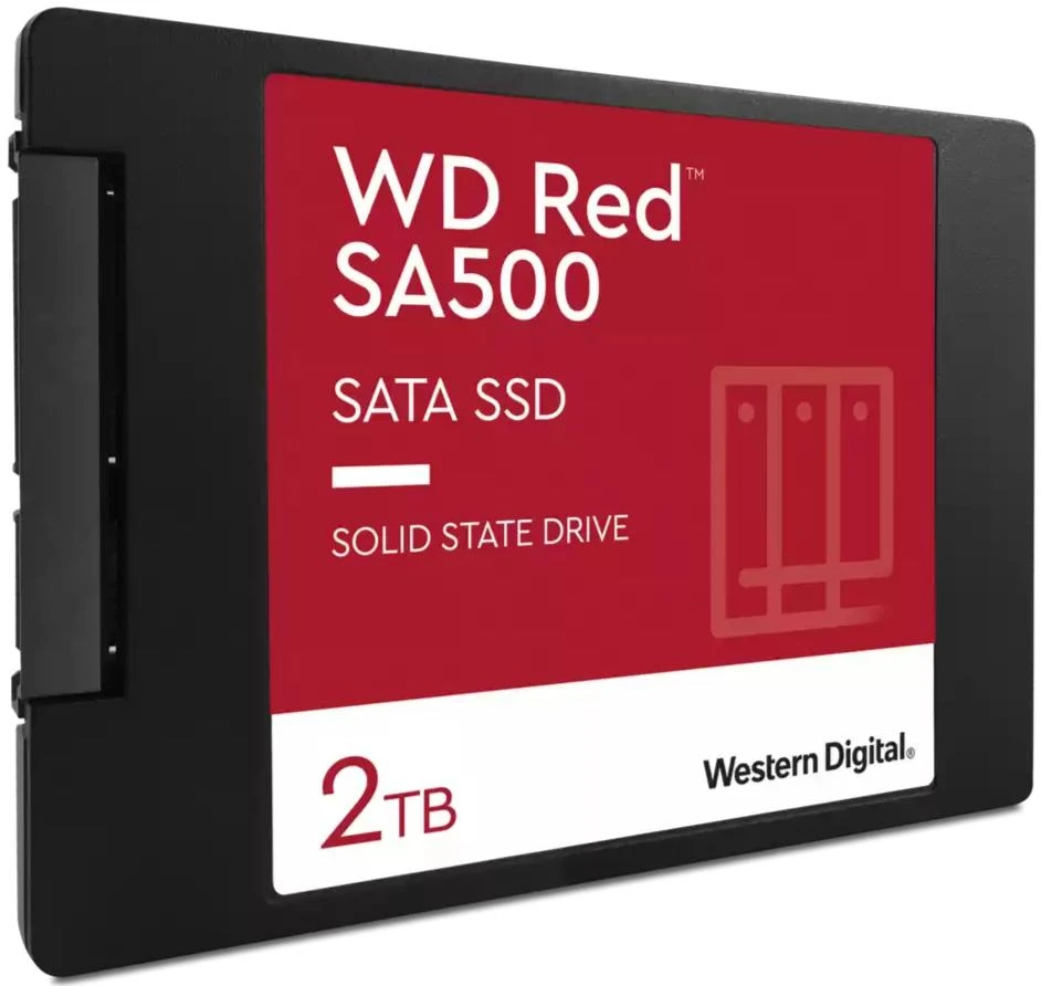 SSD Western Digital 2.5 2TB SATA Red (WDS200T2R0A) (UA) Тип: внутренний; Емкость: 2 ТБ;