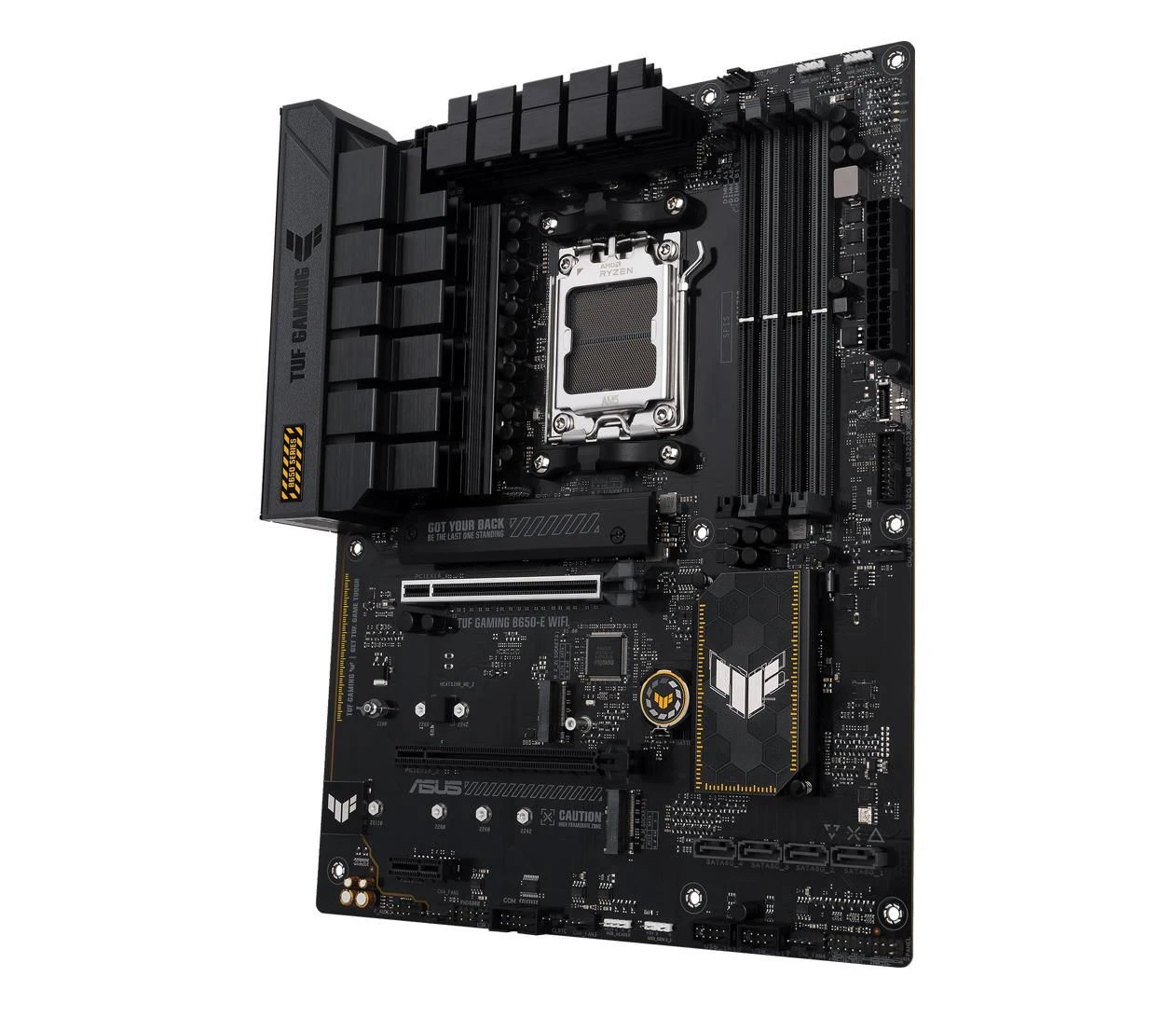 ASUS TUF GAMING B650-E WIFI EU Сумісність з SSD-накопичувачами m.2 з радіатором  ні 