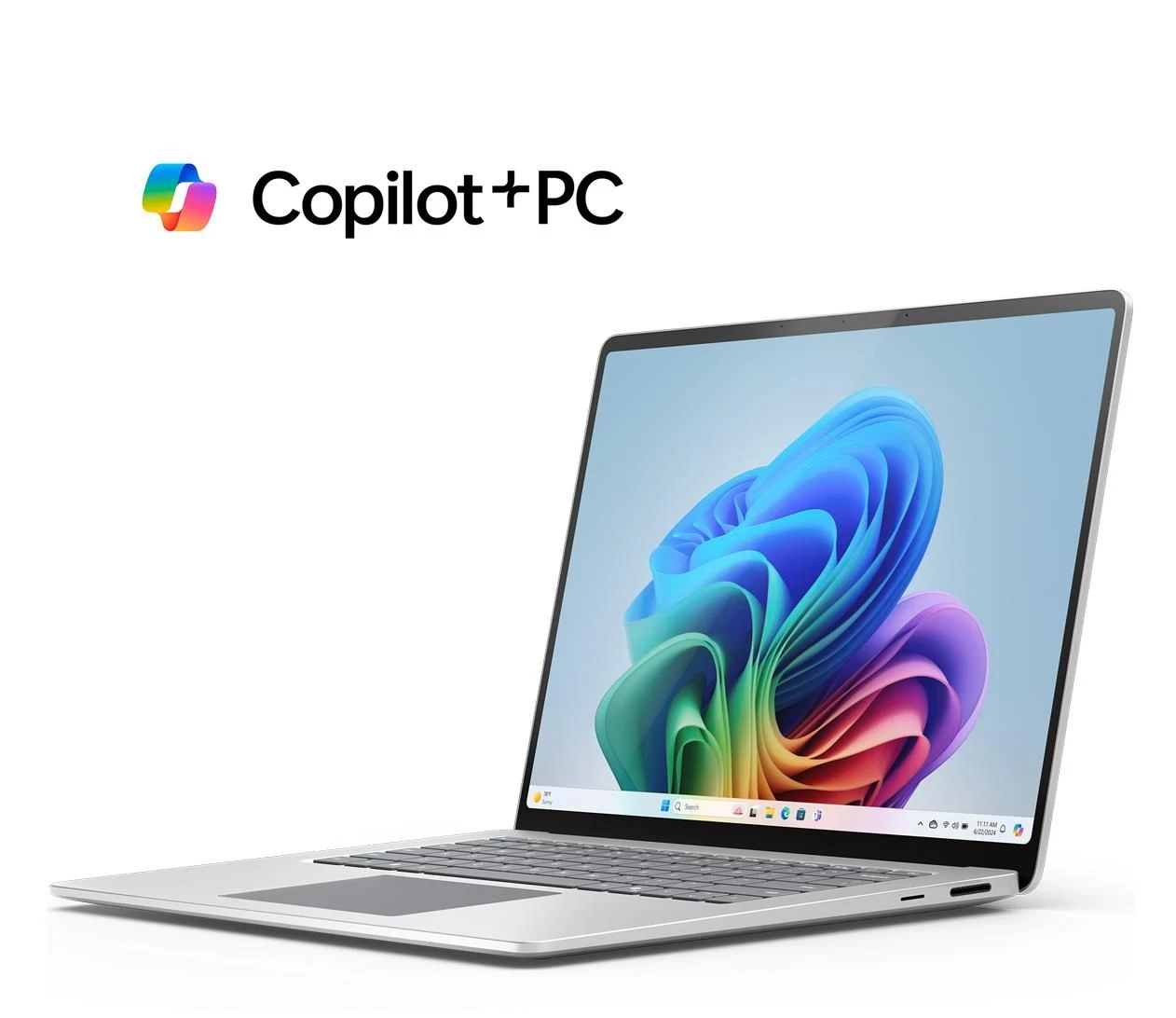 Microsoft Surface Laptop Copilot+ PC 15 C12/16GB/512GB (platinum) (ZHH-00009) Процессор: Qualcomm Snapdragon X Elite (12