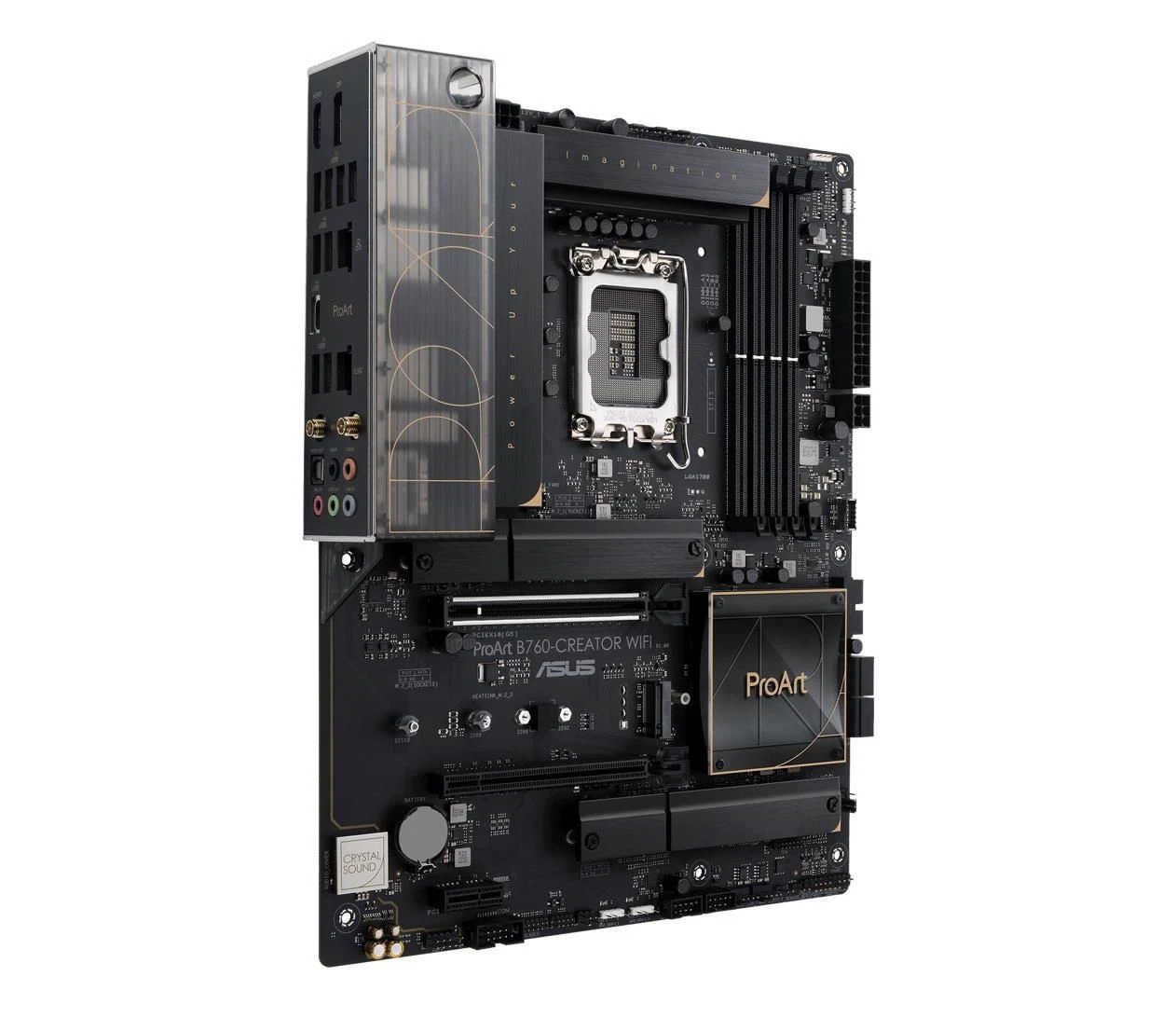 ASUS PROART B760-CREATOR WIFI EU Сумісність з SSD-накопичувачами m.2 з радіатором  ні