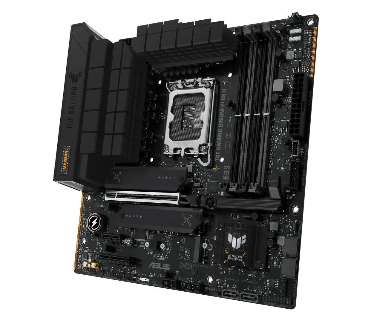 ASUS TUF GAMING B760M-PLUS II EU Тип охлаждения чипсета материнской платы  Пассивный