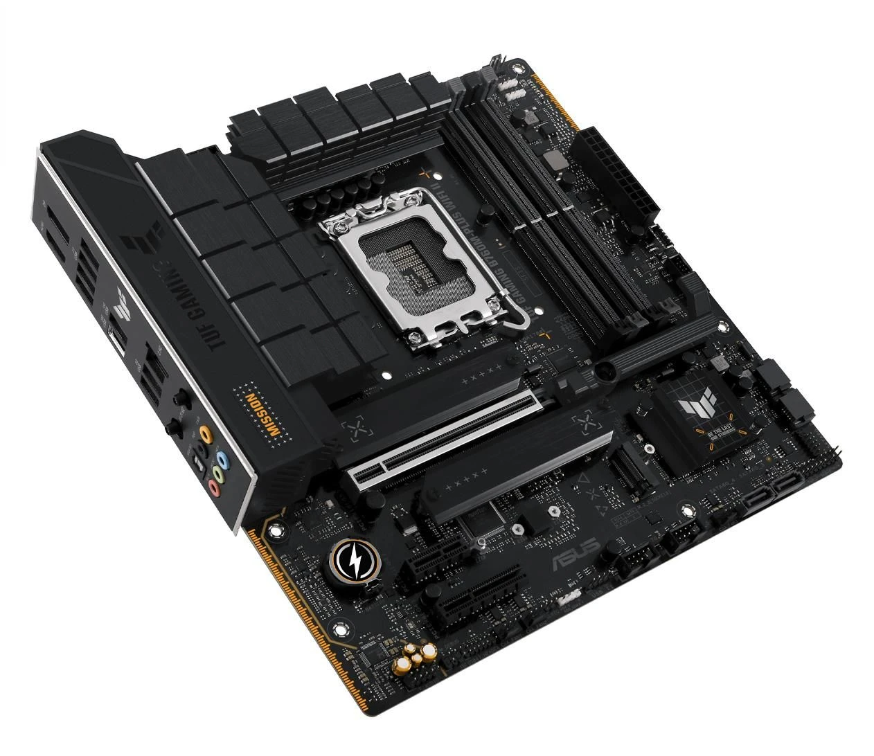 ASUS TUF GAMING B760M-PLUS WIFI II EU Сумісність з SSD-накопичувачами m.2 з радіатором  ні