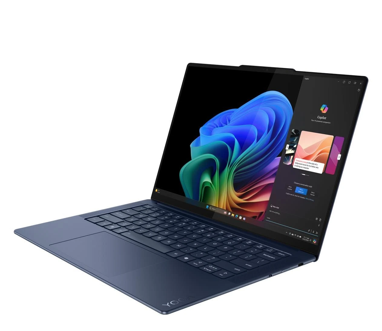 Lenovo Yoga Slim 7-14 X Elite X1E-78-100/16GB/512/Win11 OLED AI (83ED002QPB) Тип екрана  Глянцевий, OLED