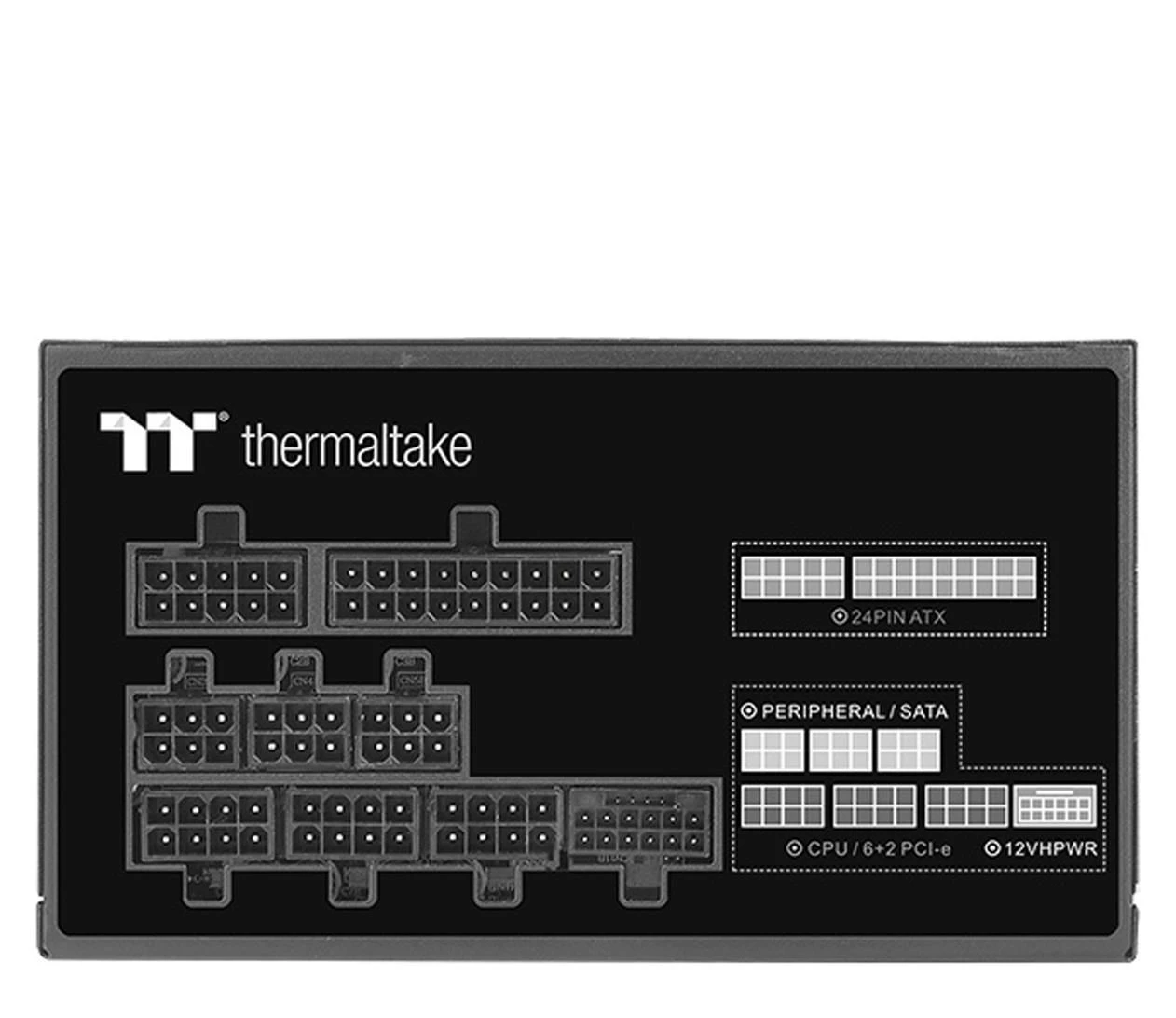 Thermaltake GF A3 850W 80 Plus Gold ATX 3.0 (PS-TPD-0850FNFAGE-H) EU Сертифікат  80 PLUS Gold