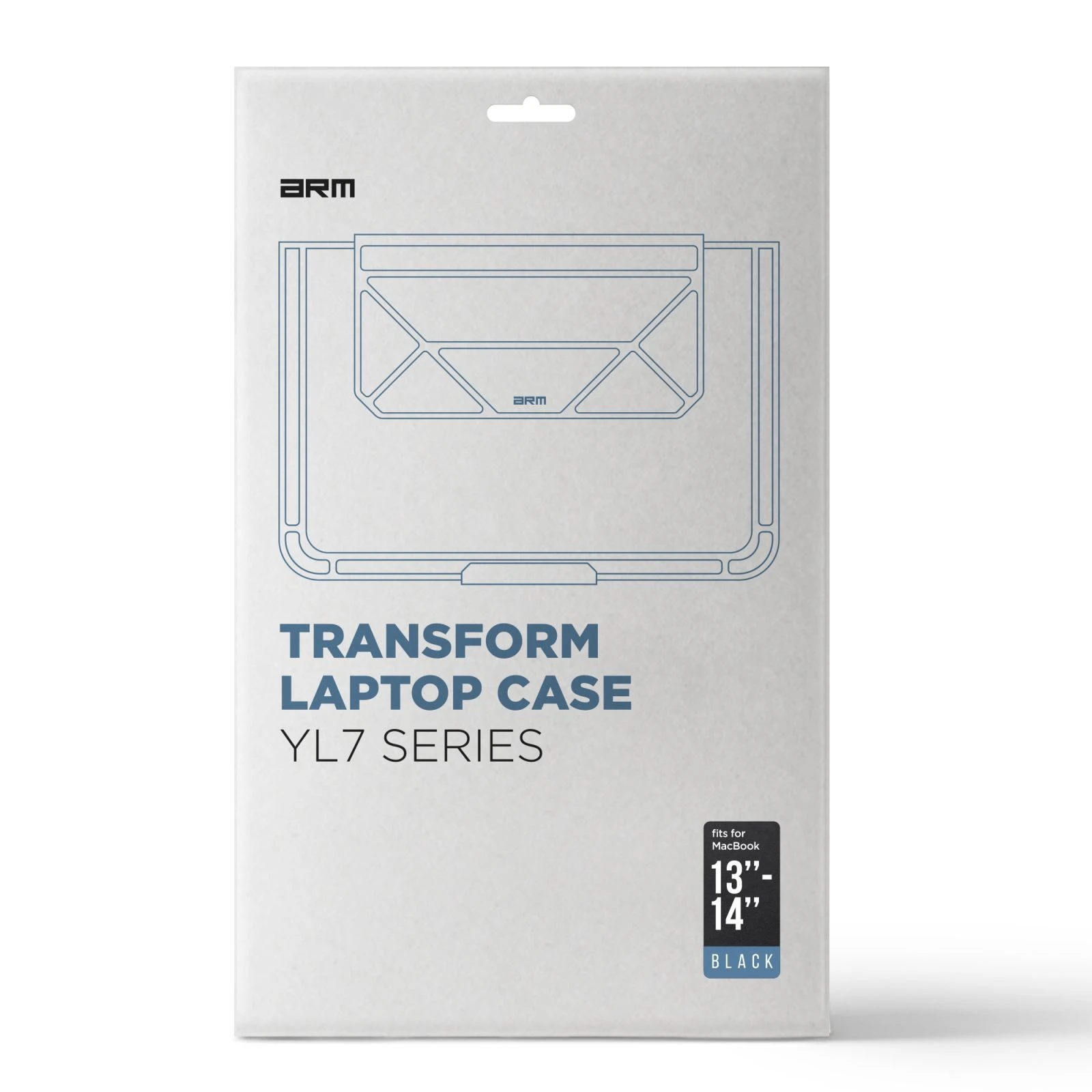 Чохол для ноутбука Armorstandart 14 Laptop Sleeve Stand YL7 Black (ARM69065) (UA) Рекомендований розмір ноутбука: