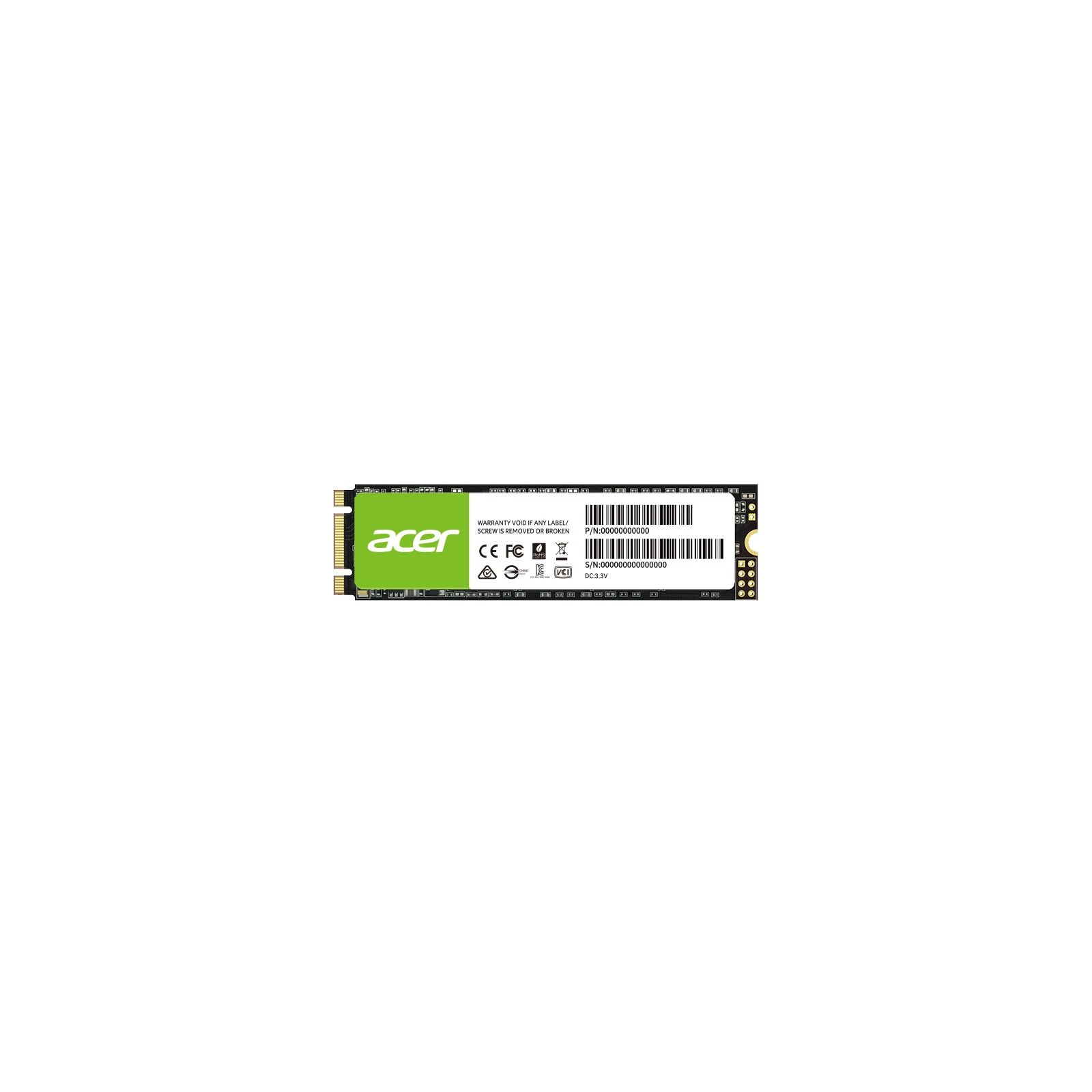 M.2 2280 4TB FA200 Acer (BL.9BWWA.150) (UA) Тип накопичувача: внутрішній;