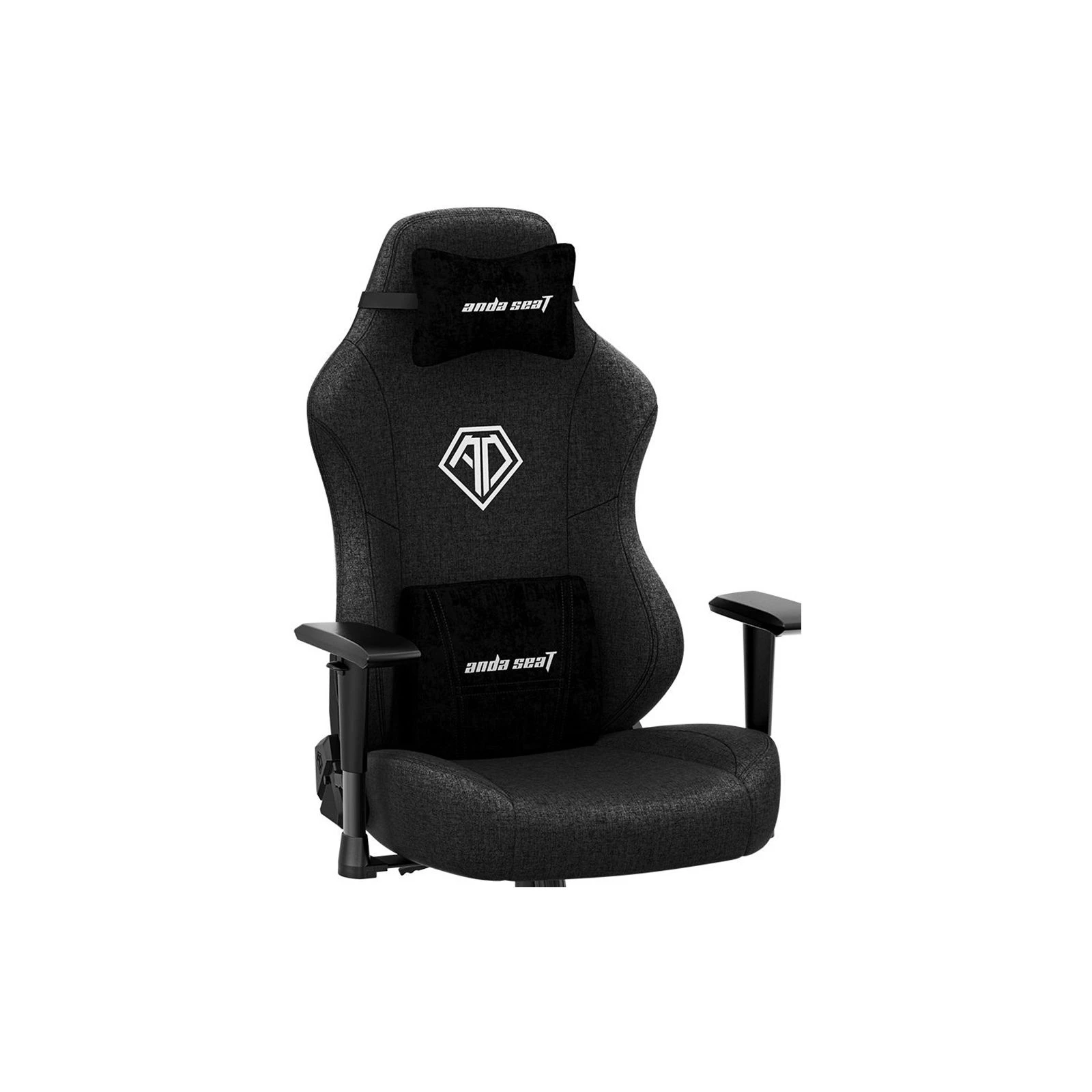 Anda Seat Phantom 3 Fabric Size L Black (AD18Y-06-B-F) (UA) Висота спинки 82 см