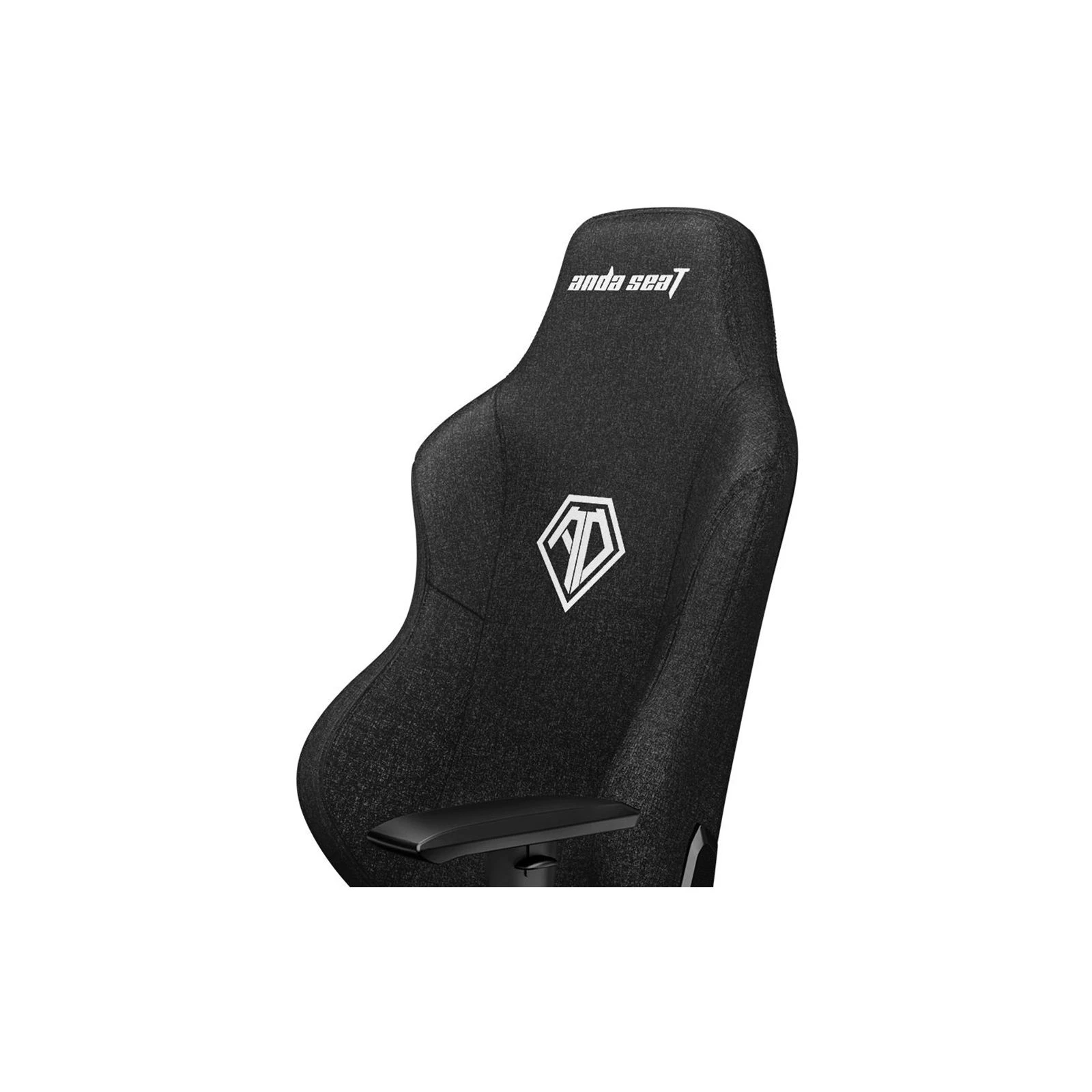 Anda Seat Phantom 3 Fabric Size L Black (AD18Y-06-B-F) (UA) Нижний порог высоты сиденья 43 см