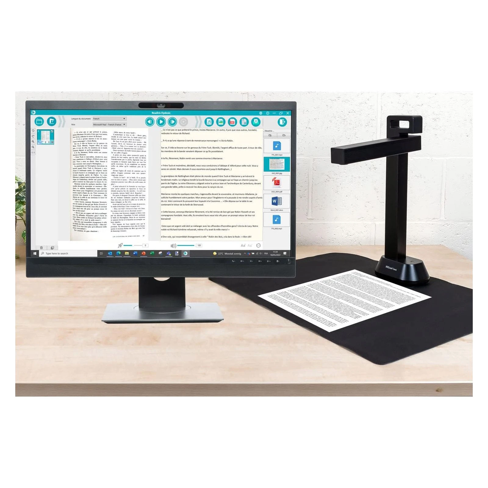 Iris Desk 6 Pro Dyslexic (462992) (UA) Розрядність сканування з відтінками сірого 16 біт