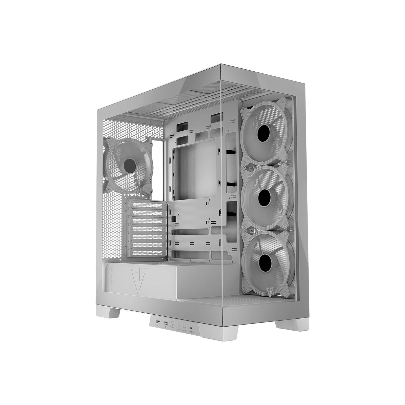 Modecom VOLCANO SPACE APEX ARGB 4x140mm fans (AT-SPACE-PG-20-000000-000) (UA) Наличие блока питания без блока питания