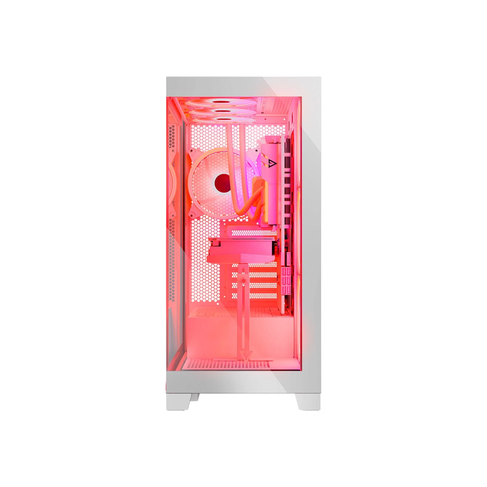 Modecom VOLCANO SPACE APEX ARGB 4x140mm fans (AT-SPACE-PG-20-000000-000) (UA) Способ установки вертикальный