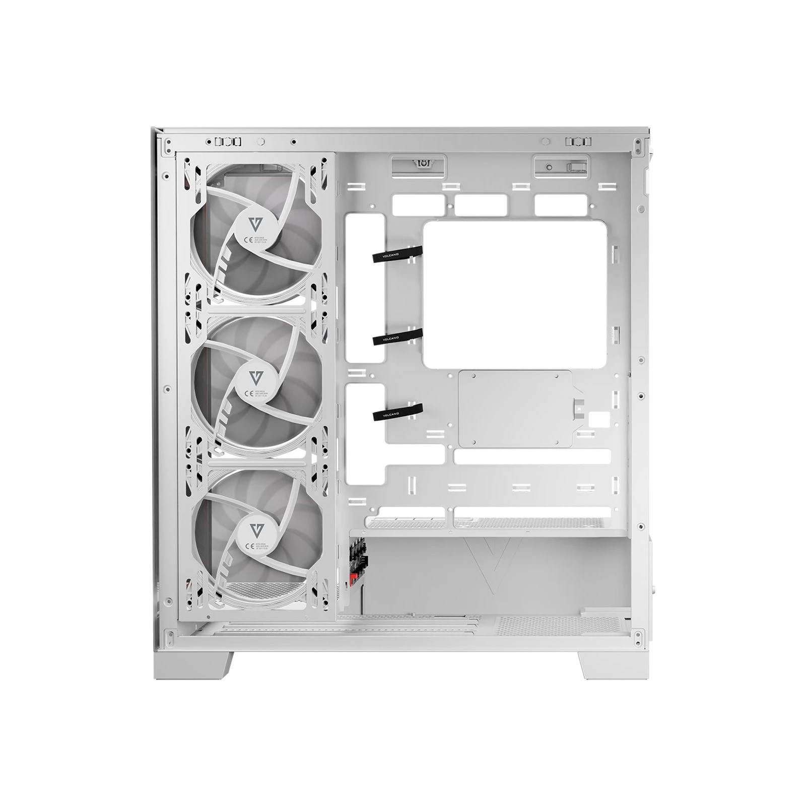 Modecom VOLCANO SPACE APEX ARGB 4x140mm fans (AT-SPACE-PG-20-000000-000) (UA) Типоразмер Miditower