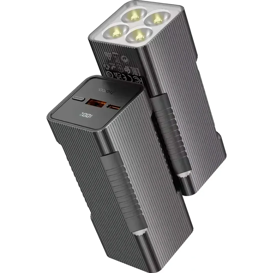 Power Bank 10000 mAh 22.5W — Hoco Q15 Black Загальна потужність, Вт 22,5