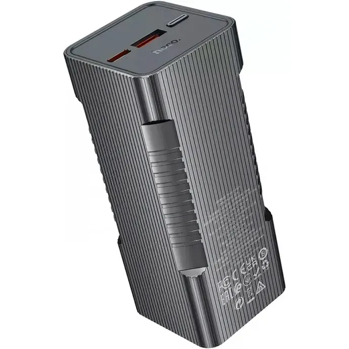 Power Bank 10000 mAh 22.5W — Hoco Q15 Black Зарядні пристрої планшети, смартфони