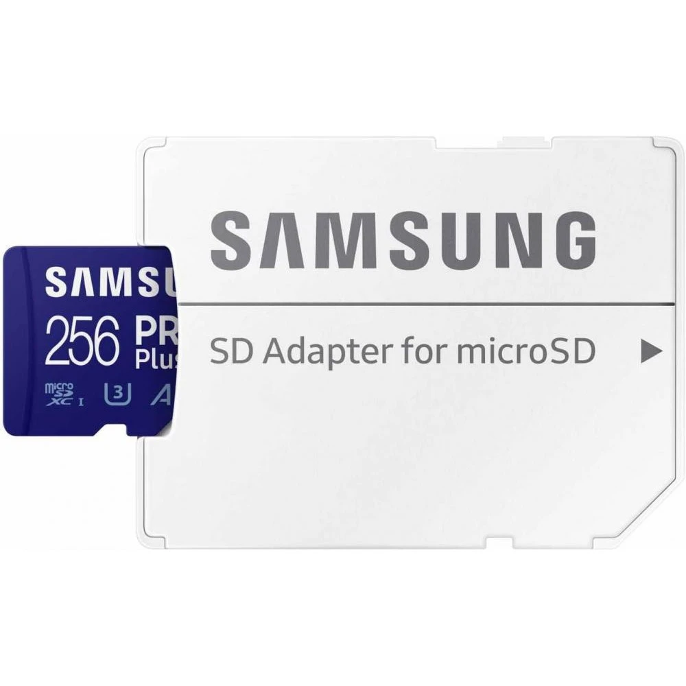 Samsung 256 GB microSDXC UHS-I U3 V30 A2 PRO Plus 2023 (MB-MD256SA/EU) (UA) Бренд: Samsung; Об'єм пам'яті, ГБ: 256;
