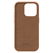 Чохол для мобільного телефону Armorstandart FAKE Leather Case Apple iPhone 15 Pro Light Coffee (ARM76300) (UA)