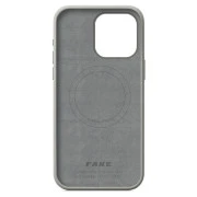 Чехол для мобильного телефона Armorstandart FAKE Leather Case Apple iPhone 15 Pro Max Grey (ARM76307) (UA)