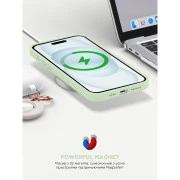 Чохол для мобільного телефону Armorstandart ICON2 MagSafe Apple iPhone 15 Soft Mint (ARM77010) (UA)