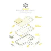 Чехол для мобильного телефона Armorstandart ICON2 MagSafe Apple iPhone 15 Sunshine (ARM77011) (UA)