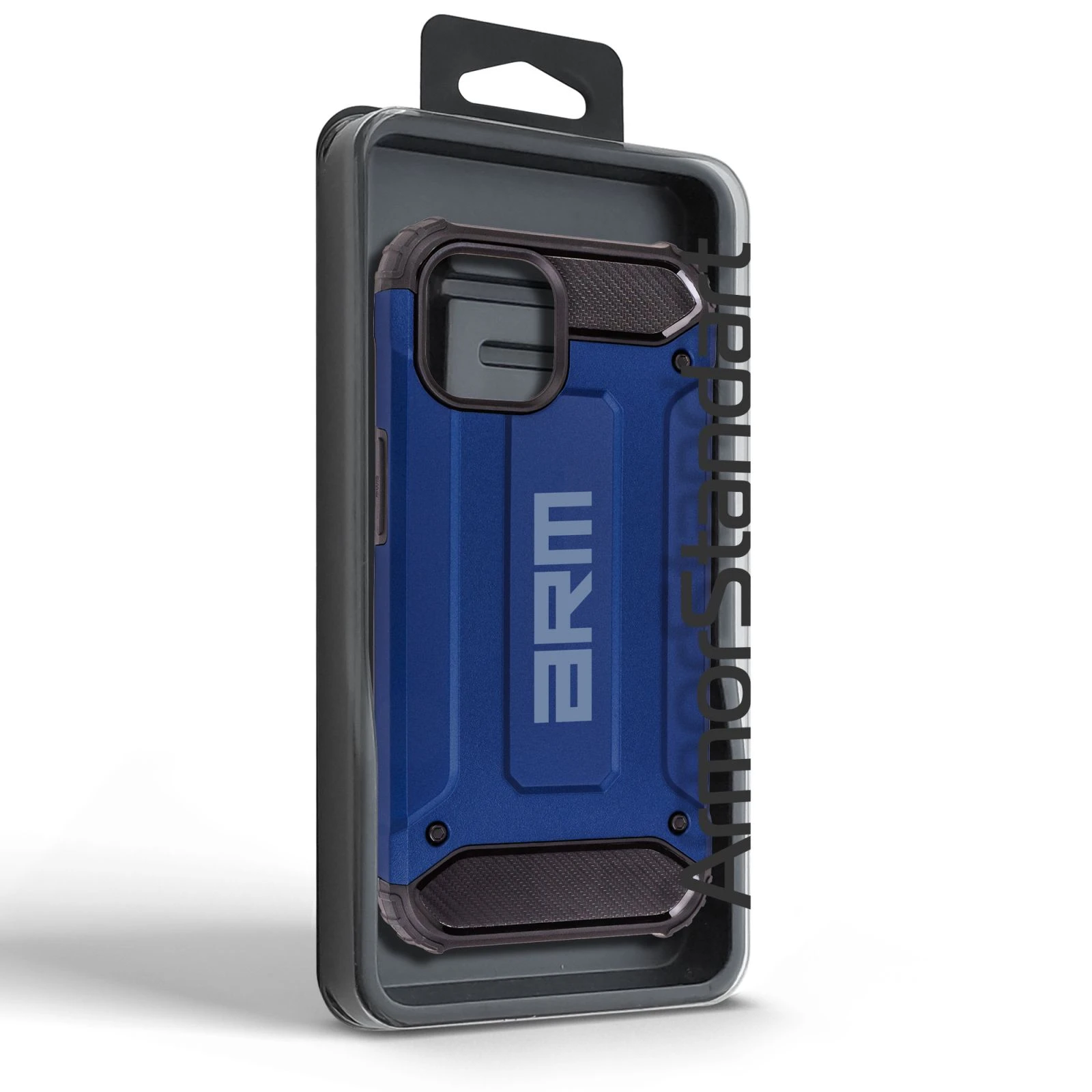 Чохол для мобільного телефону Armorstandart Panzer Apple iPhone 15 Dark Blue (ARM73725) (UA) ТОП Популярних моделей Apple iPhone 15