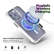 Чехол для мобильного телефона Armorstandart Unit MagSafe Apple iPhone 15 Matte Clear Silver (ARM69348) (UA)