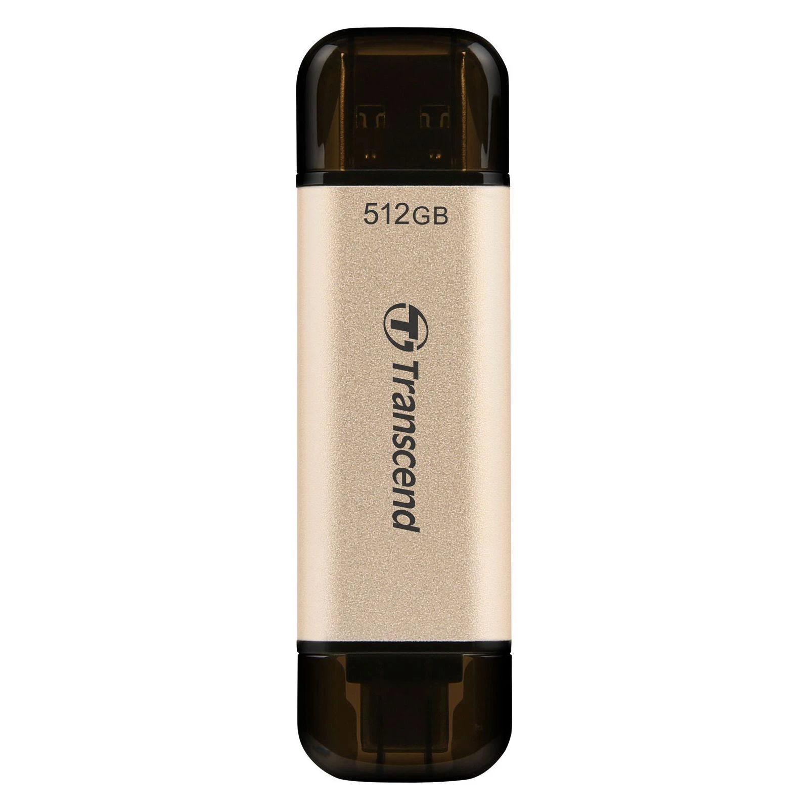 Transcend 512GB JetFlash 930C Gold-Black USB 3.2/Type-C (TS512GJF930C) (UA) Тип: Высокоскоростные; Объем