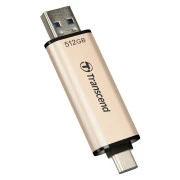 Transcend 512GB JetFlash 930C Gold-Black USB 3.2/Type-C (TS512GJF930C) (UA)
