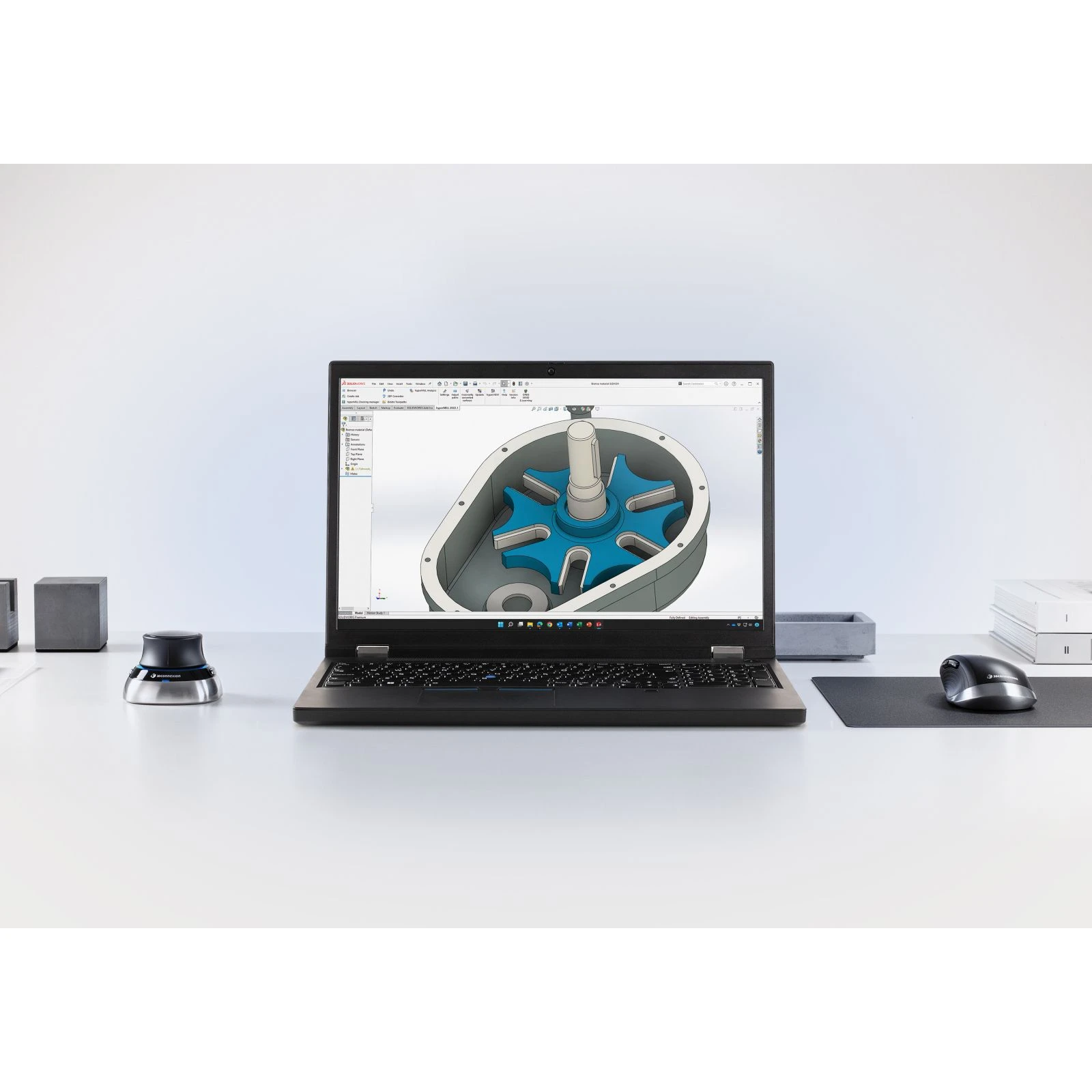 3DConnexion SpaceMouse Wireless Bluetooth Edition (3DX-700115) (UA) Тип: Портативні, Вертикальні;