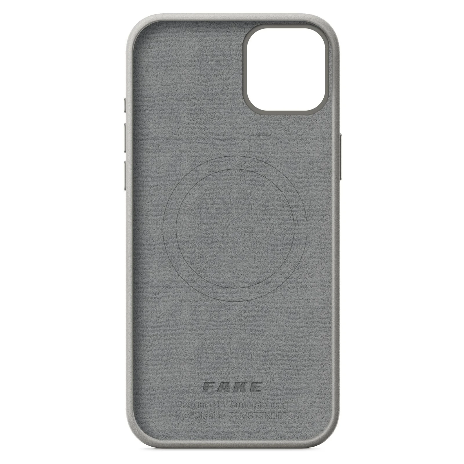 Чехол для мобильного телефона Armorstandart FAKE Leather Case Apple iPhone 15 Plus Grey (ARM76295) (UA) Тип чехла для телефона накладка
