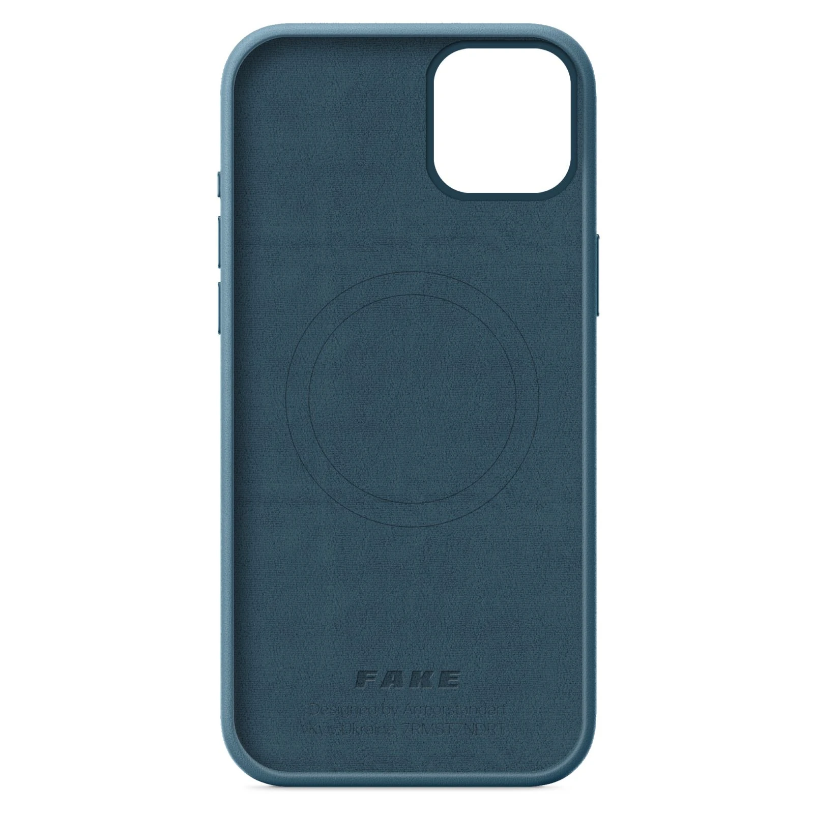 Чехол для мобильного телефона Armorstandart FAKE Leather Case Apple iPhone 15 Plus Sea Blue (ARM76298) (UA) Тип чехла для телефона накладка