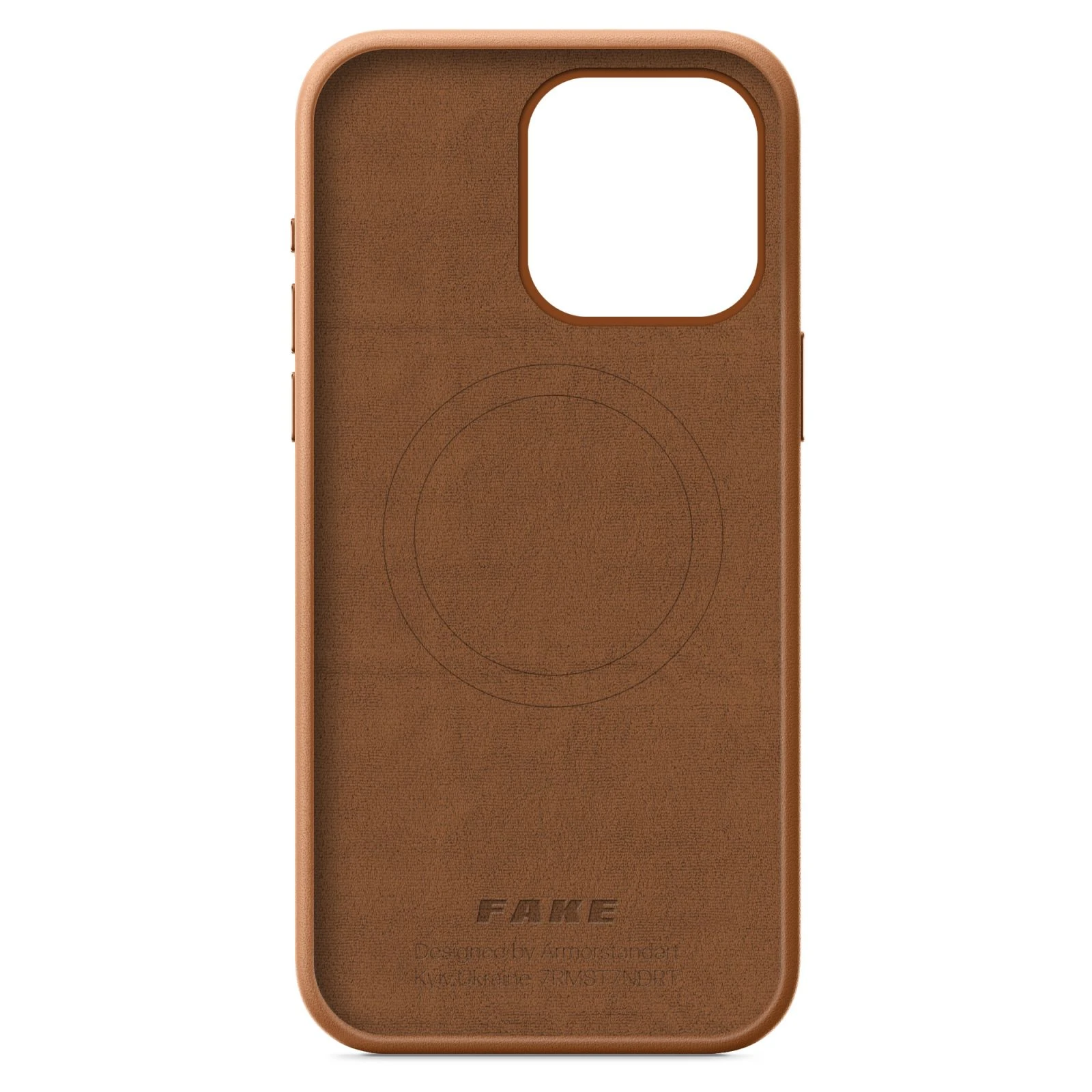 Чехол для мобильного телефона Armorstandart FAKE Leather Case Apple iPhone 15 Pro Max Light Coffee (ARM76306) (UA) Тип чехла для телефона накладка