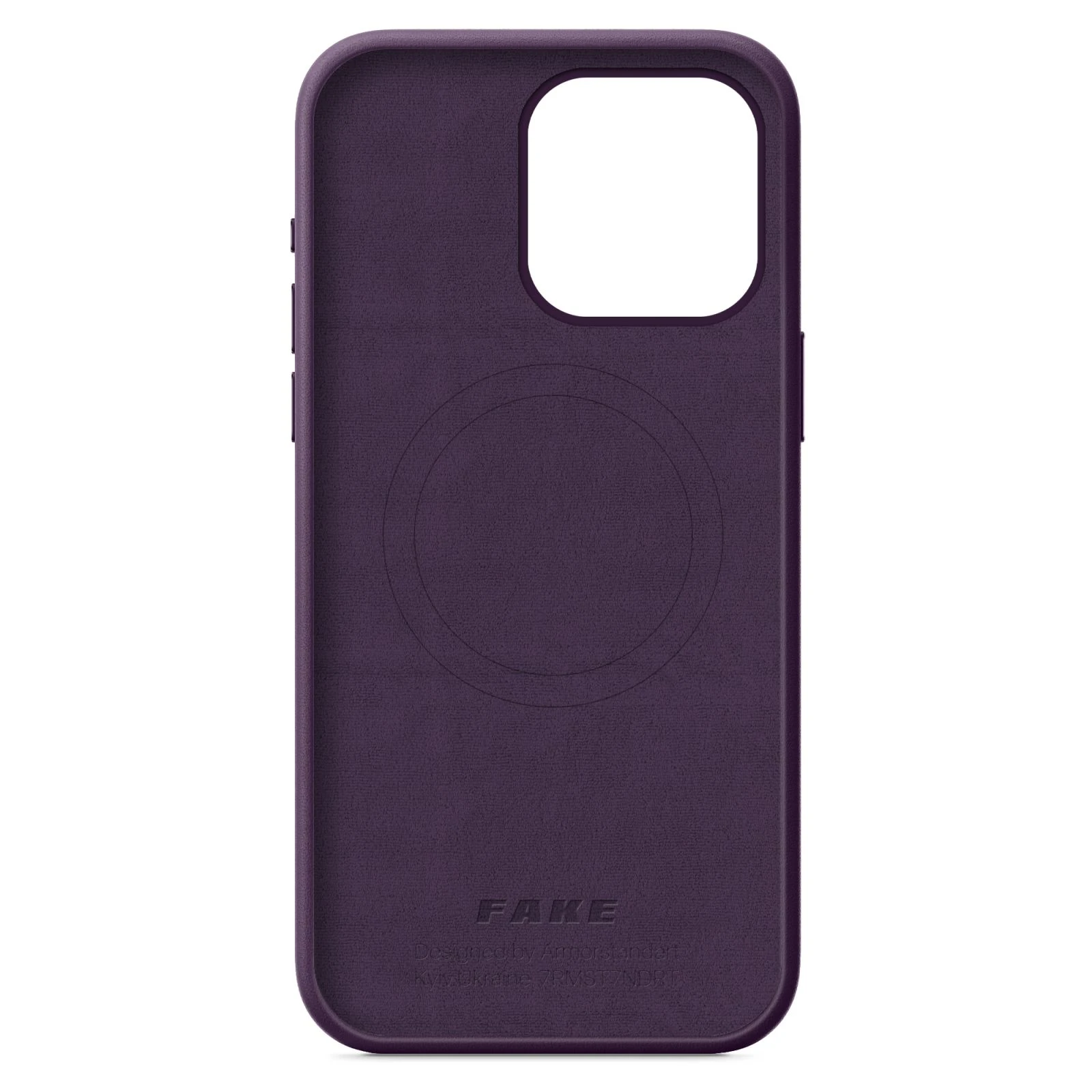 Чехол для мобильного телефона Armorstandart FAKE Leather Case Apple iPhone 15 Pro Max Deep Purple (ARM76308) (UA) Тип чехла для телефона накладка